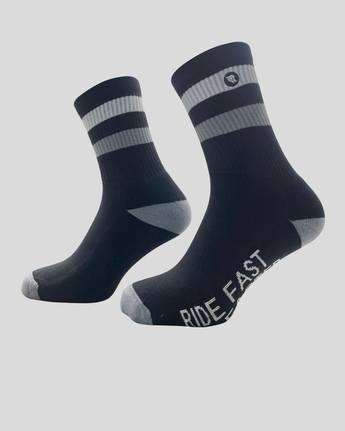 Ride Fast Socks Black/Grey