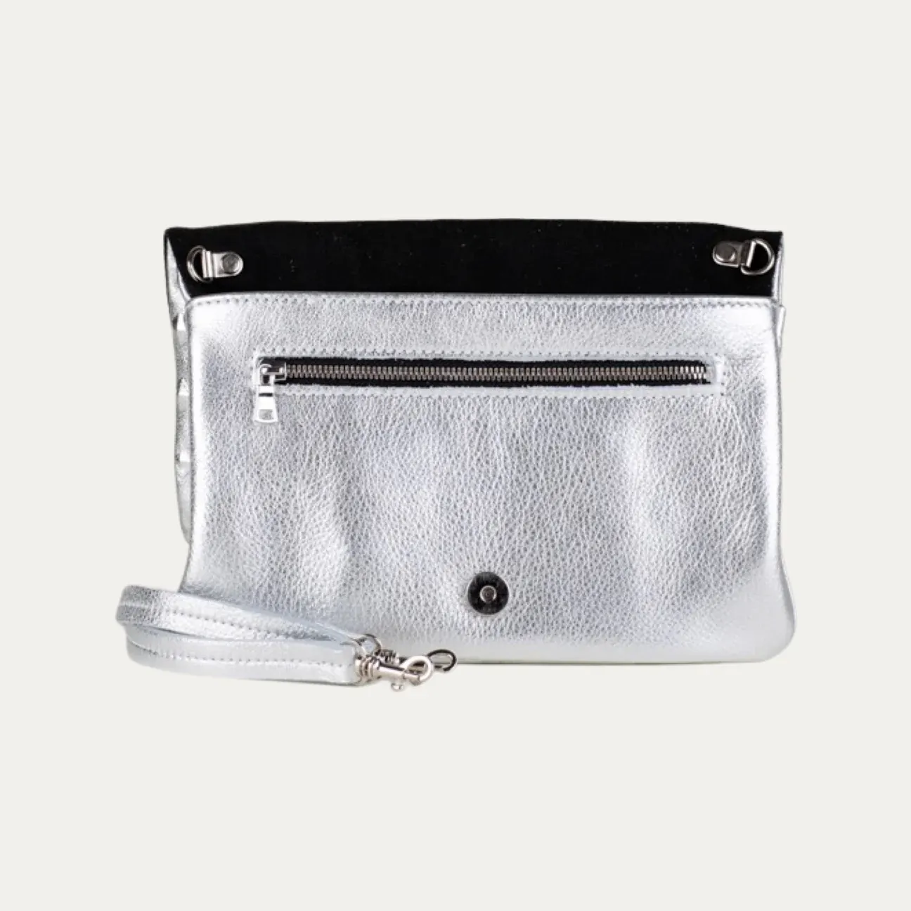 SLV/MET/CHER/BB Belt Bag | "The Cher" Silver Metallic