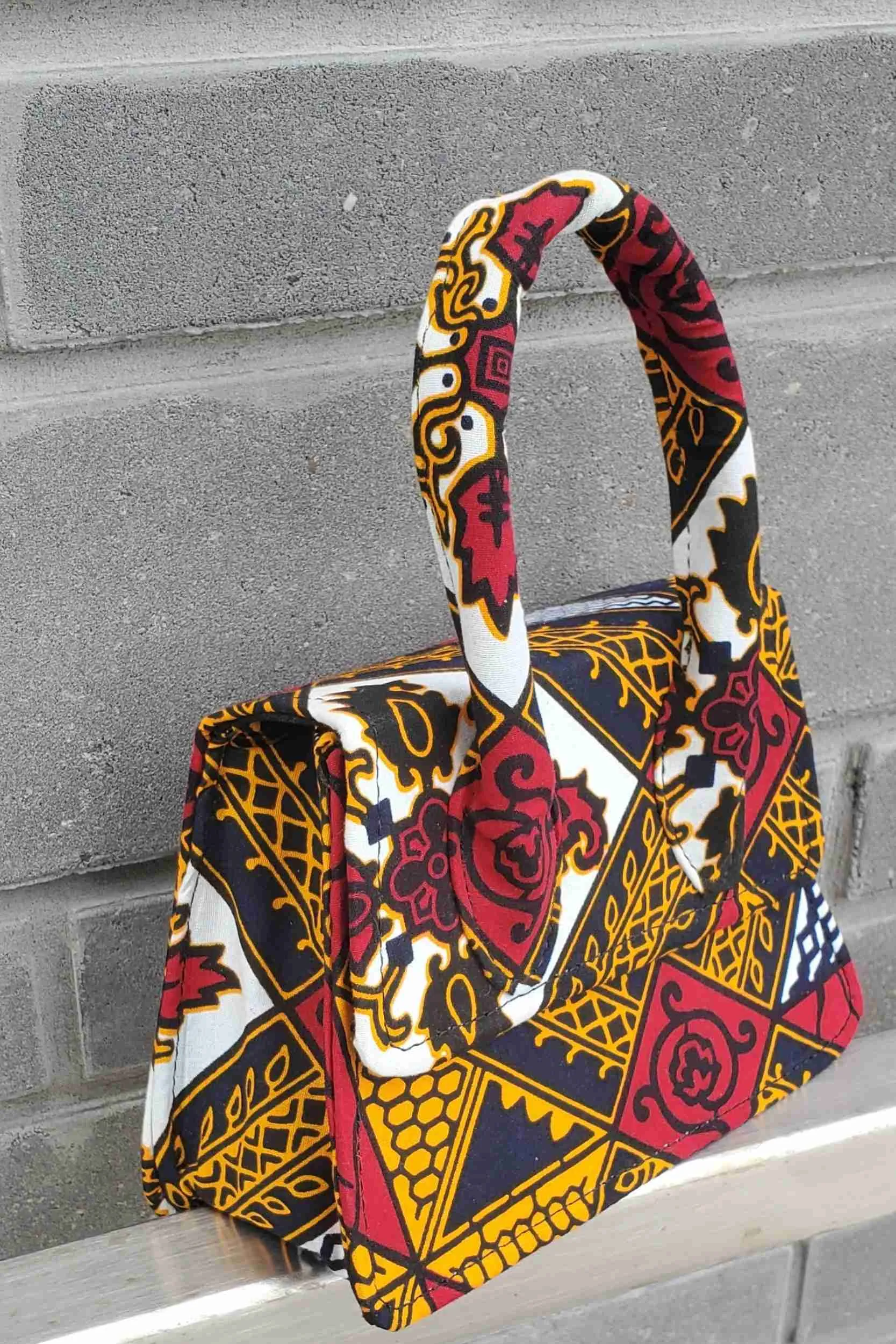 SORAYA African Print Mini Bag