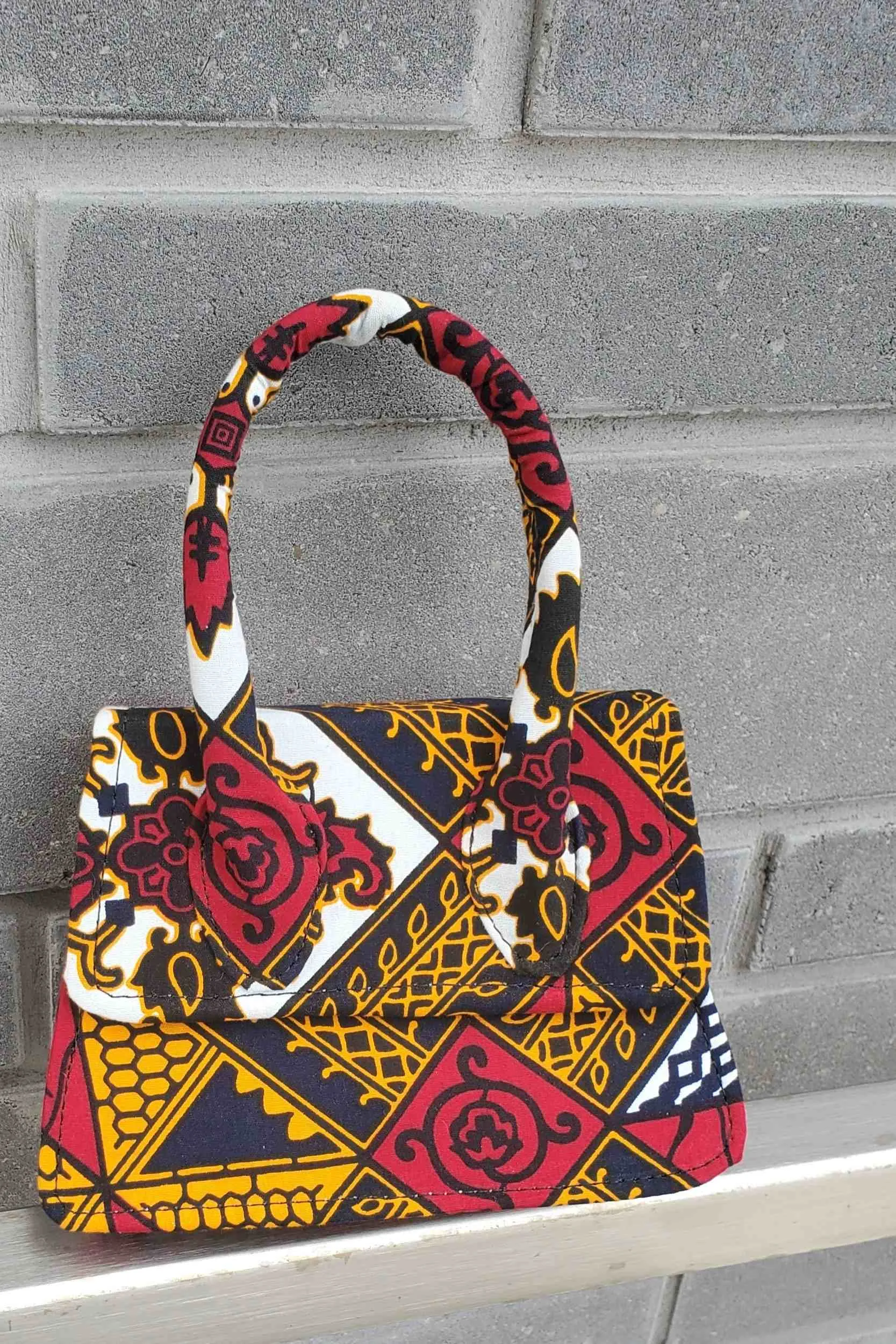 SORAYA African Print Mini Bag