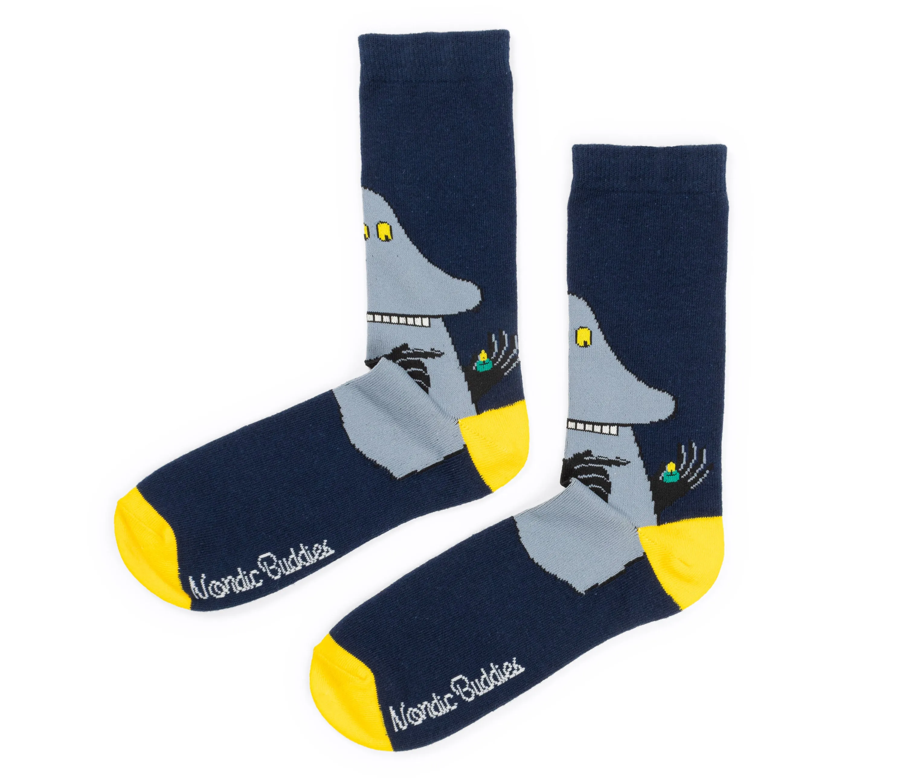 The Groke`s Evening Walk Men Socks - Navy