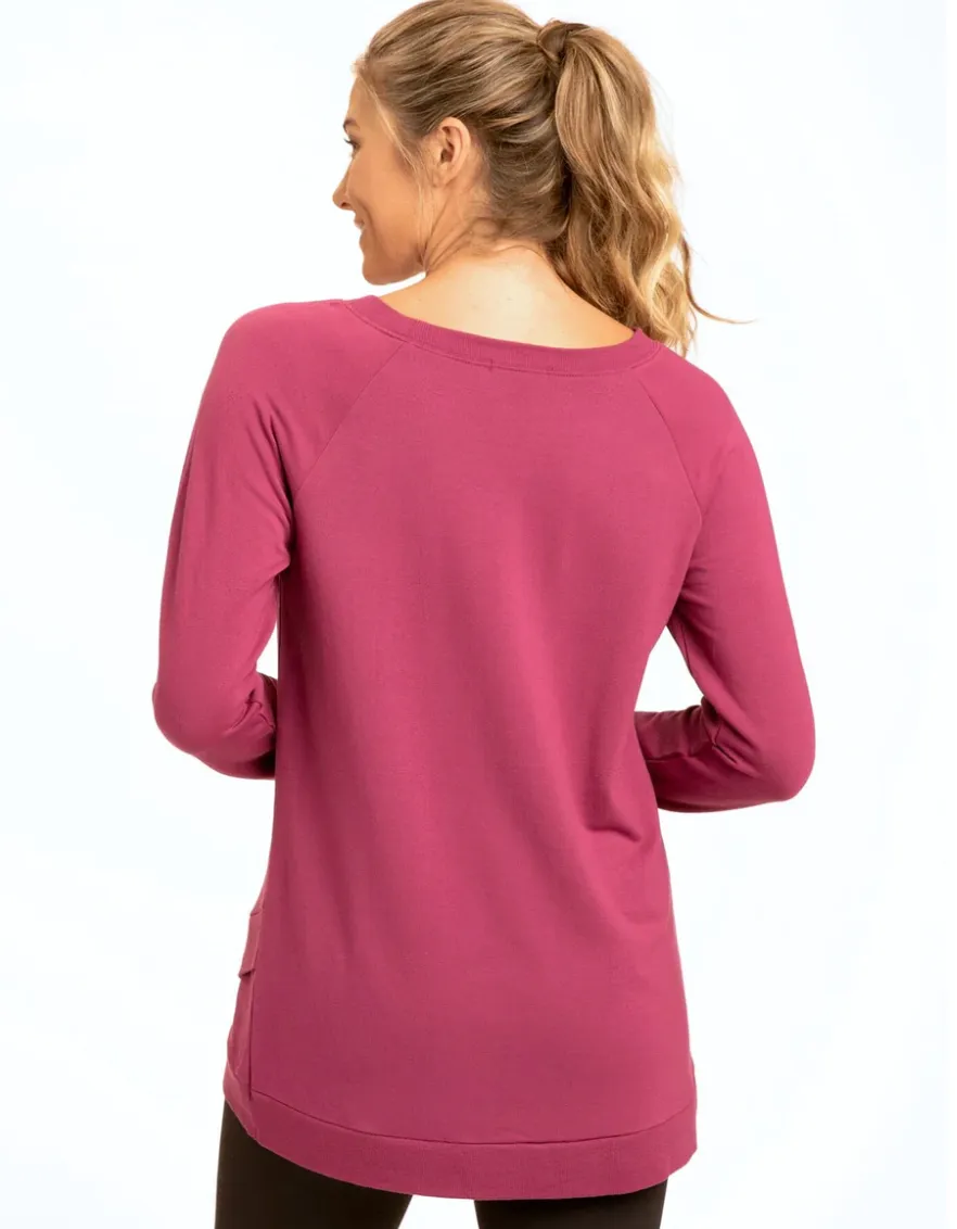 Threads 4 Thought tunic, Leanna feather fleece tulip hem (2 colors)