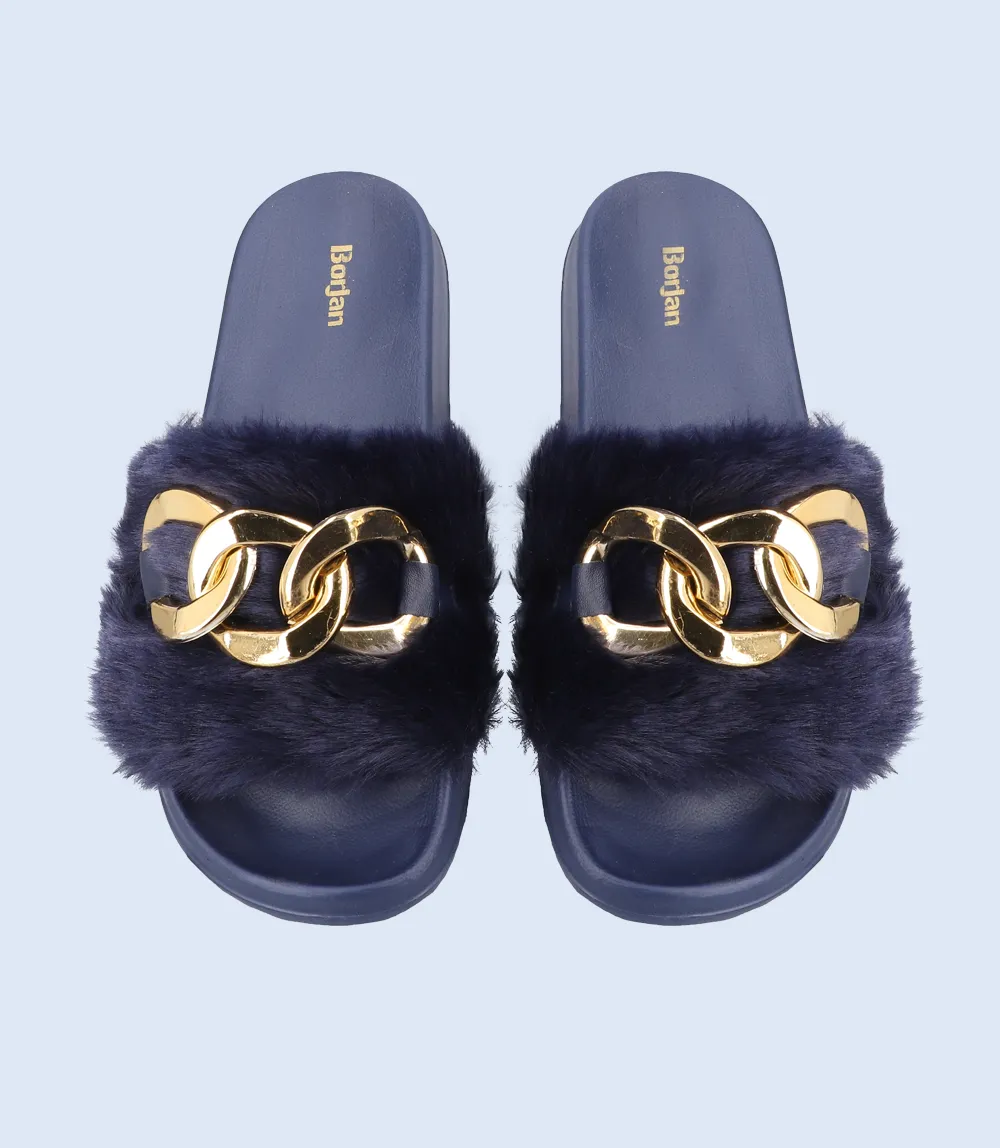 W9798-NAVY-Women Sliders