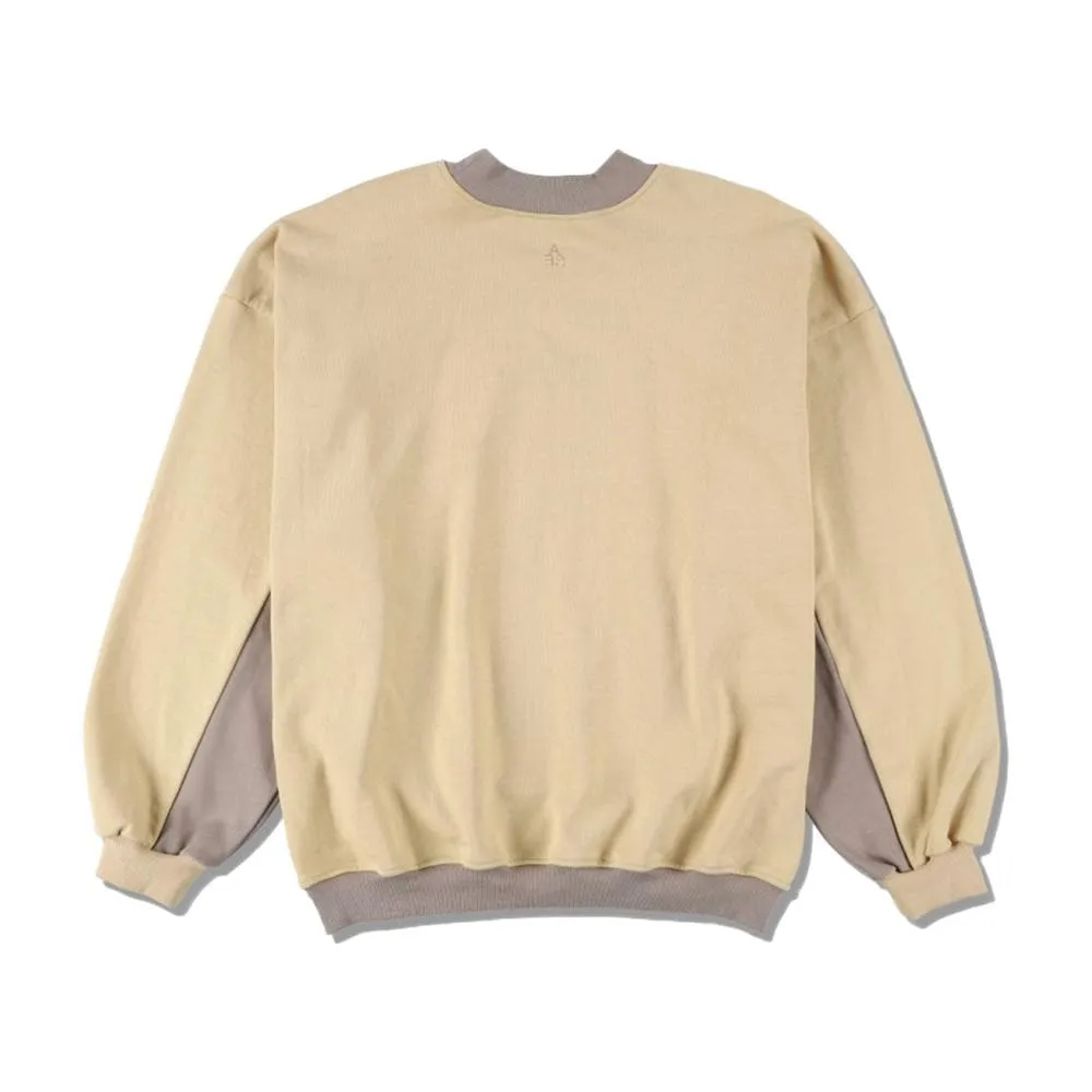 WIND AND SEA WDS 2T SWEAT SHIRTS-CREAM