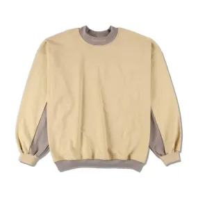 WIND AND SEA WDS 2T SWEAT SHIRTS-CREAM