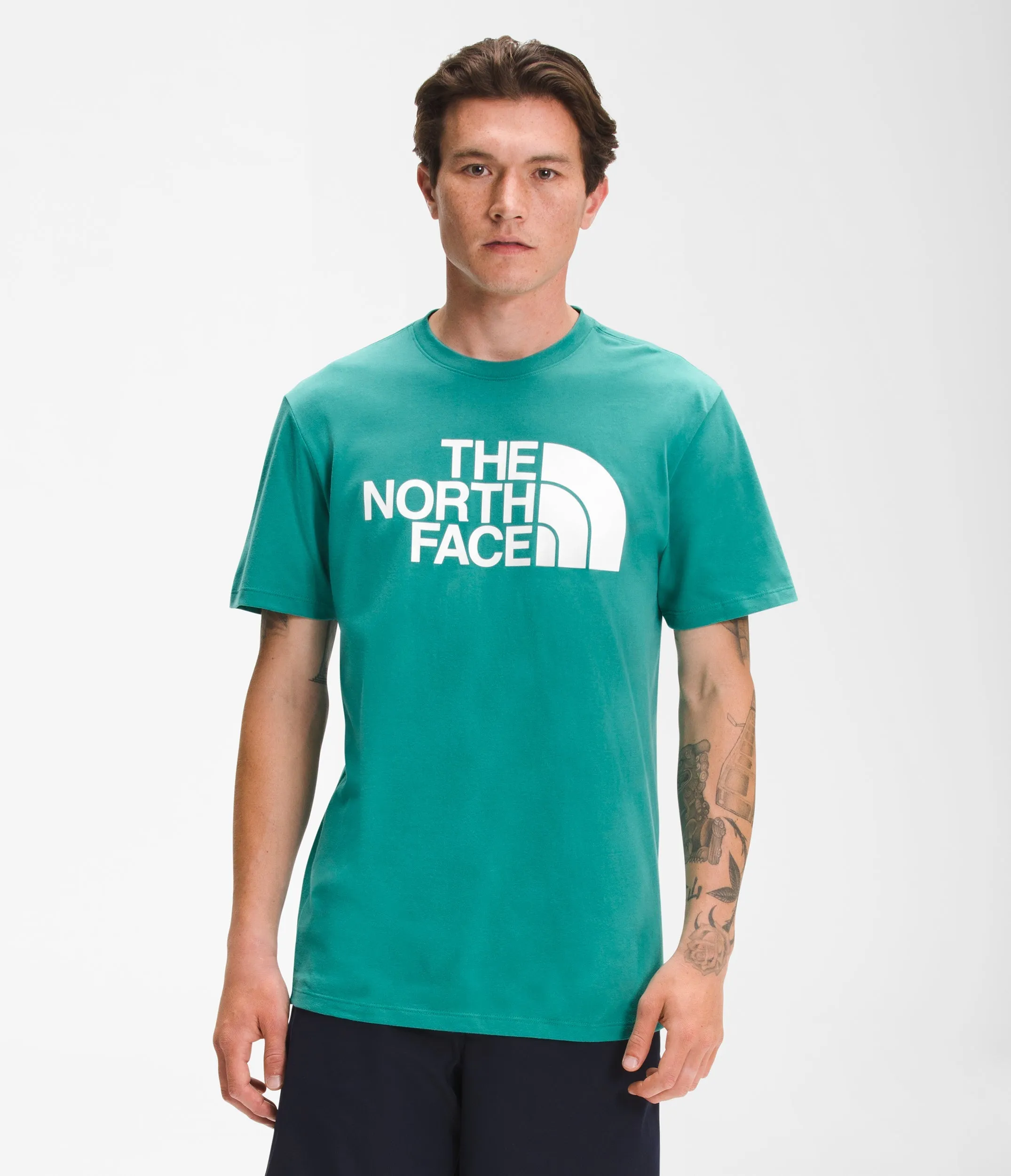 The North Face Half Dome SS Tee (Men's) Porcelain Green