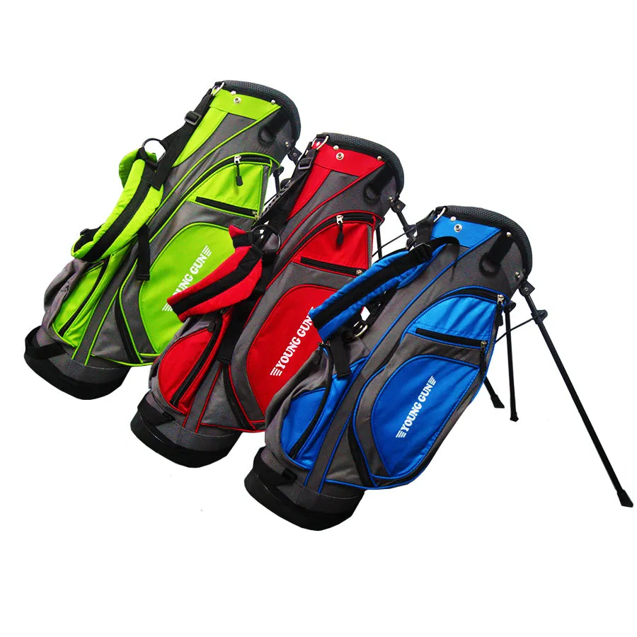 Lightweight Young Gun Golf Stand Bag with Enhanced Storage & Stylish Design